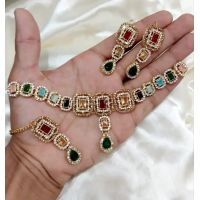 Artificial Jewellry Set Earnings Neckless And Jhum
